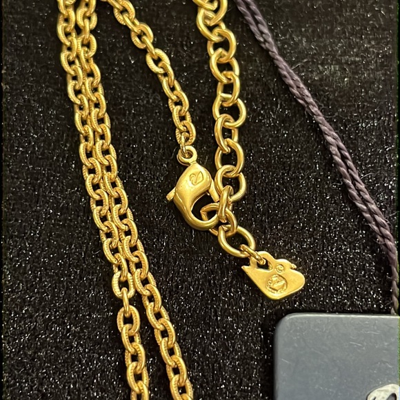 Sparkly Swarovski pink glass bead Crystal & green crystal flower necklace w/ tag - Picture 5 of 16